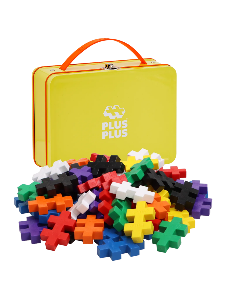 Yellow Metal Suitcase with BIG Basic Color Mix – 70 pcs