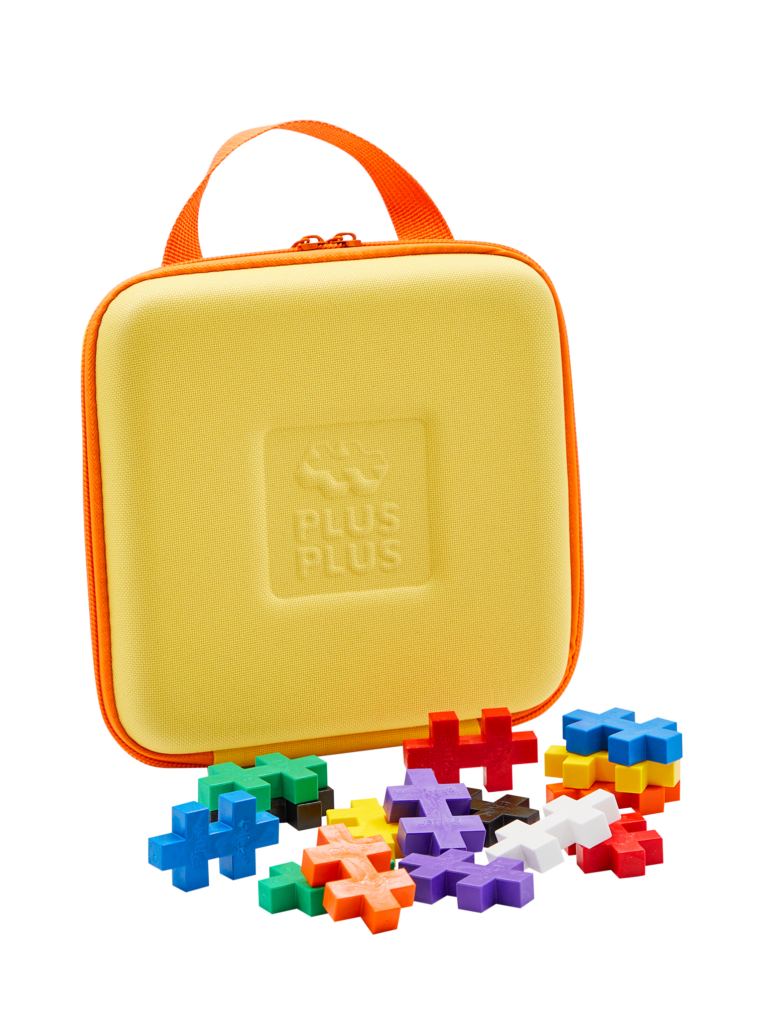 Yellow Travel Case with Basic Color Mix – 15 pcs