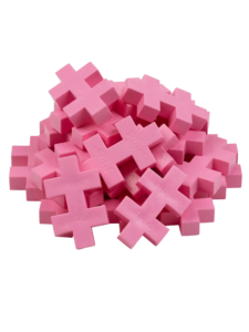 BIG Pastel Pink - 25 pcs