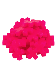 BIG Neon Pink - 25 pcs