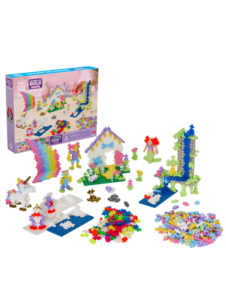 Learn to Build - Super Set Pastel - 1200 pcs
