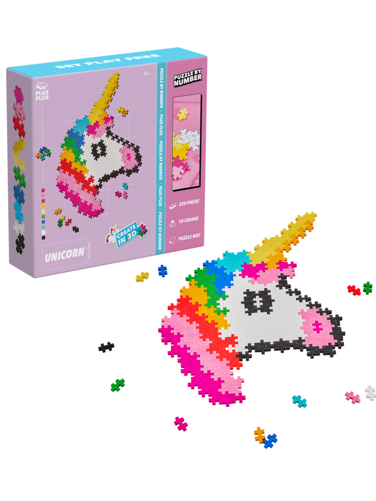 Puzzle By Number - Unicorn