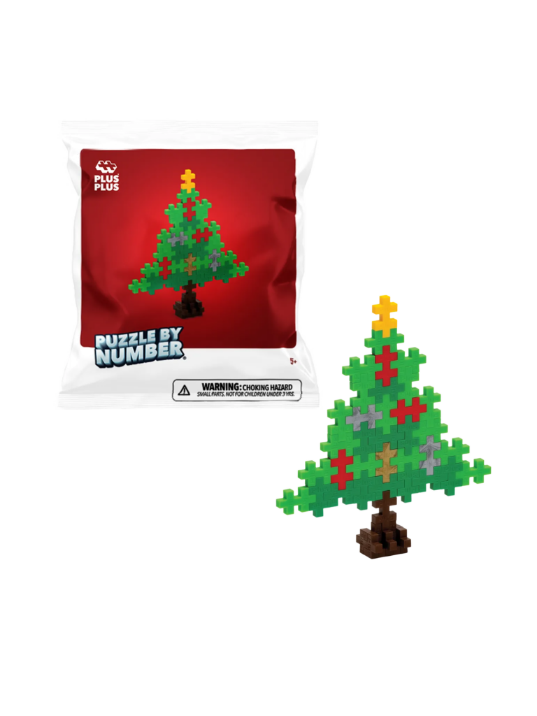 Puzzle by Number - Christmas Tree