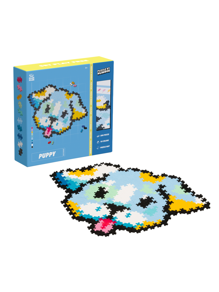 Puzzle By Number - Puppy