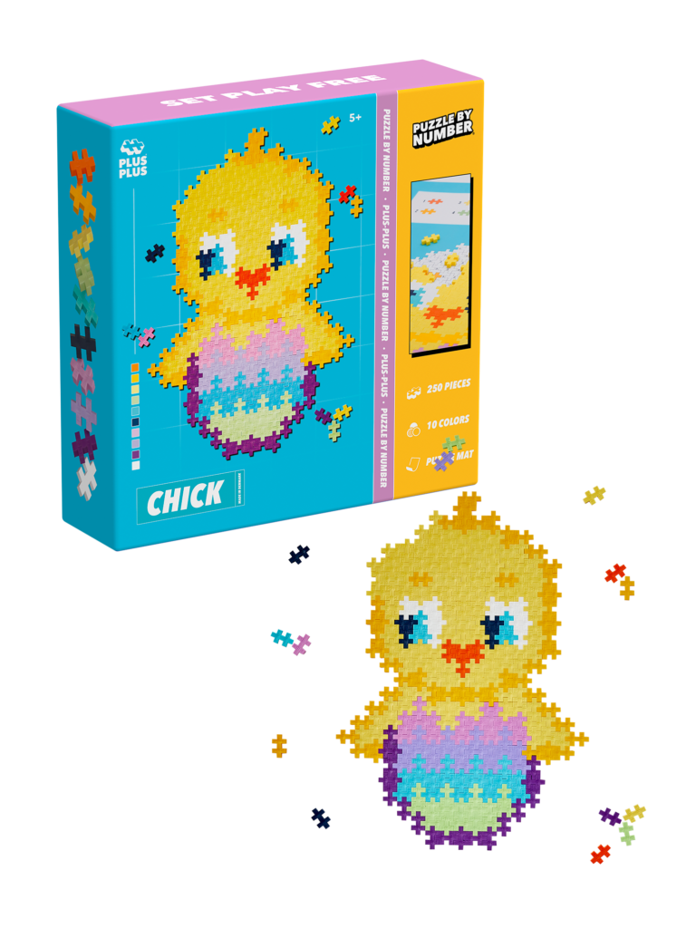 Puzzle By Number - Chick