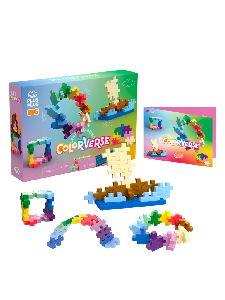 BIG Learn to Build - Colorverse - 60 pcs