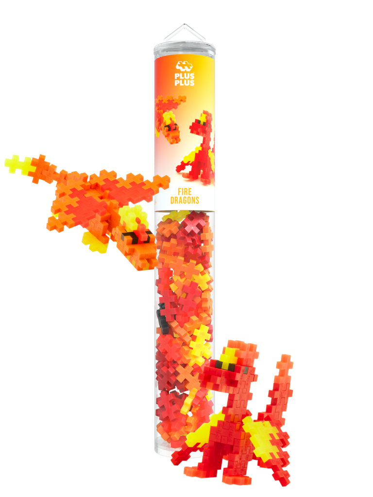 Fire Dragons - 100 pcs
