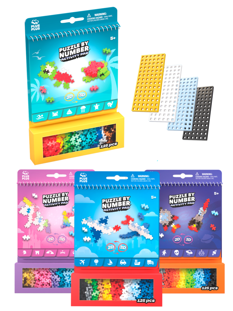 Plus-Plus Activity Pad Bundle Pack