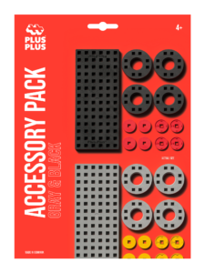 Accessory Pack with Baseplates, Wheels and Hubs - 26 pcs
