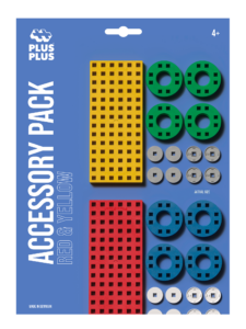 Accessory Pack with Baseplates, Wheels and Hubs - 26 pcs