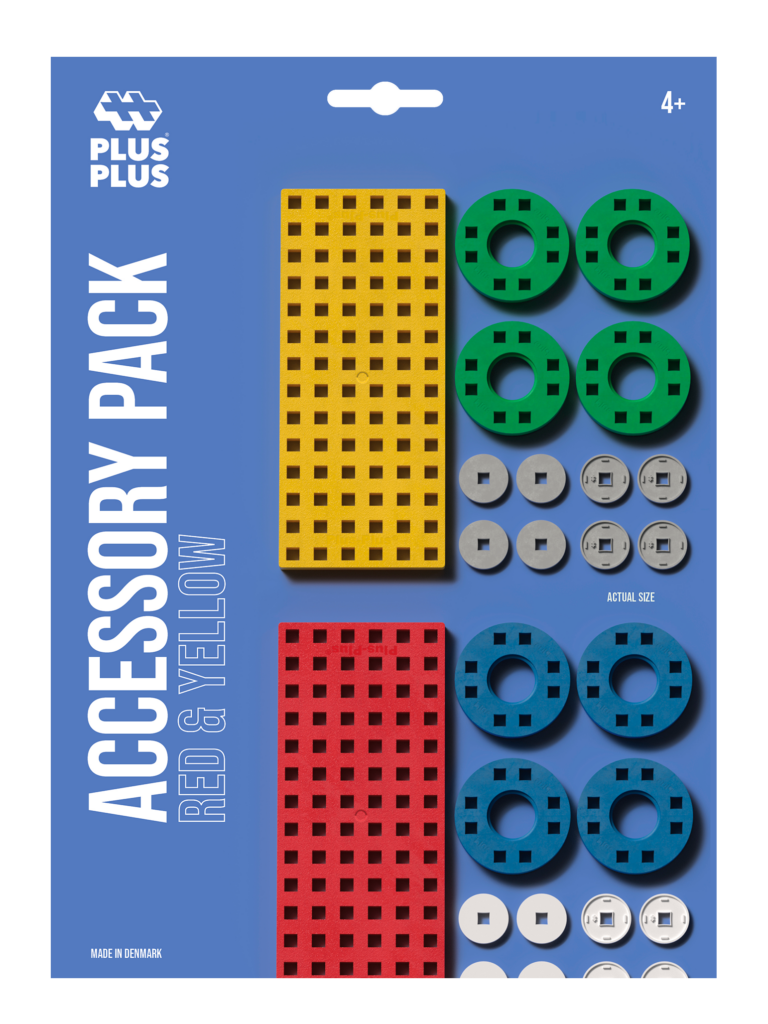 Accessory Pack with Baseplates, Wheels and Hubs - 26 pcs